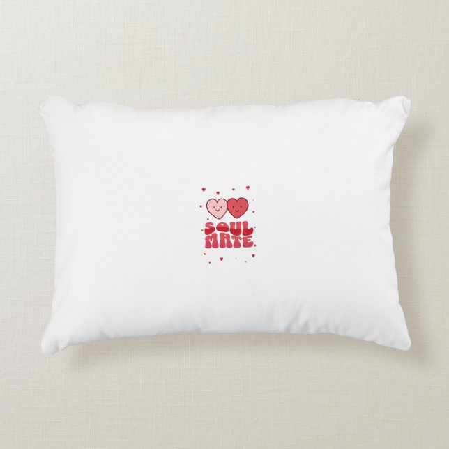 ALMOFADA DECORATIVA AMOR ALMA GÊMEA (Frente)