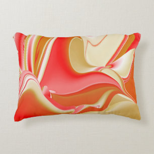 Almofada Decorativa Amor e Abstrato 3D Rainbowart Dourado