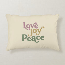 Almofada Decorativa Amor Joy Peace