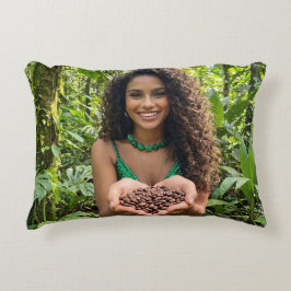 ALMOFADA DECORATIVA AMOR PELA FLORESTA TROPICAL