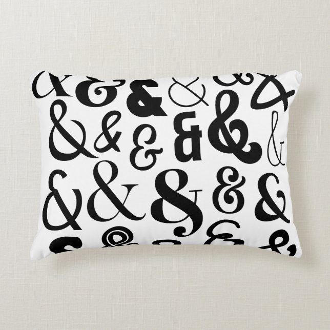 Almofada Decorativa Ampersands (Frente)