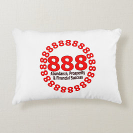 Almofada Decorativa Angel Number 888 - Abundance & Harmony