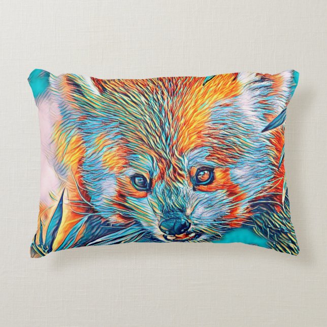 Almofada Decorativa AnimalMix_RedPanda_001 (Frente)