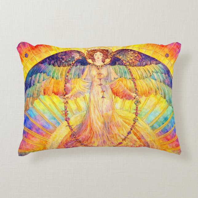 Almofada Decorativa Anjo Retro Morning Glory (Frente)