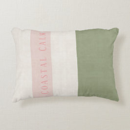 Almofada Decorativa Anouke Coastal Faded Shore Listras