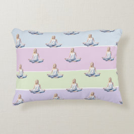 ALMOFADA DECORATIVA ANTISTRESS CALM MEDITATION RELAX PASTEL CHAKRA