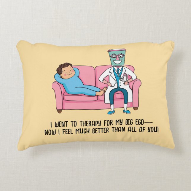 Almofada Decorativa ANTISTRESS psychiatrist THERAPIST MENTAL HEALTH (Frente)