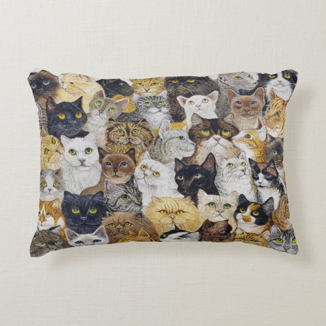 Almofada Decorativa Apenas a suiça do gato (Frente)
