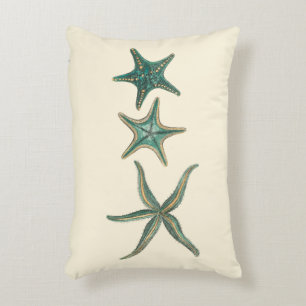Almofada Decorativa Aquamarine Triple Starfish