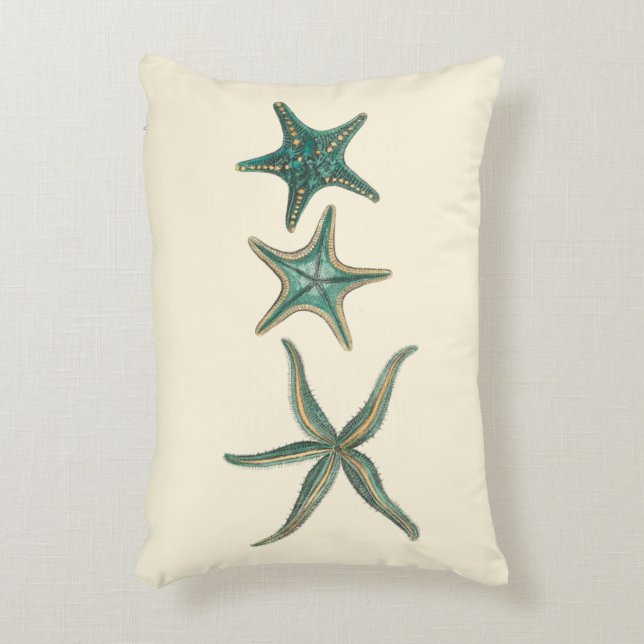 Almofada Decorativa Aquamarine Triple Starfish (Frente(Vertical))
