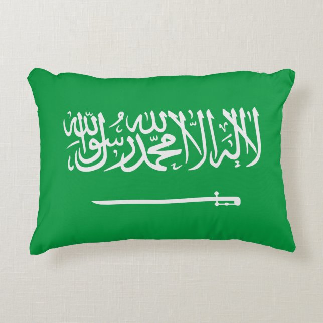 Almofada Decorativa Arábia Saudita (Frente)