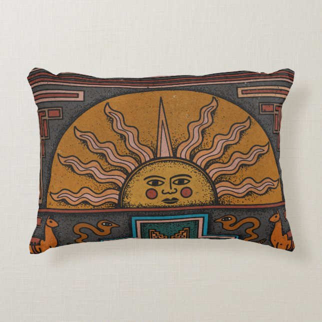 Almofada Decorativa Arte Inca (Frente)