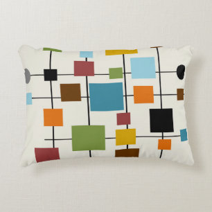 Almofada Decorativa Artigo 1.3 Moderno do século médio