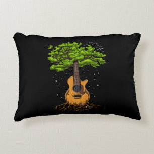 Almofada Decorativa Árvore Acústica De Violão