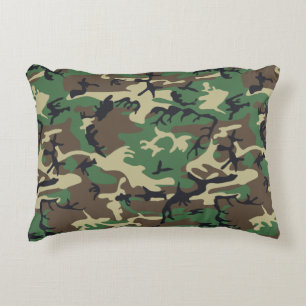 Almofada Decorativa As forças armadas camuflam