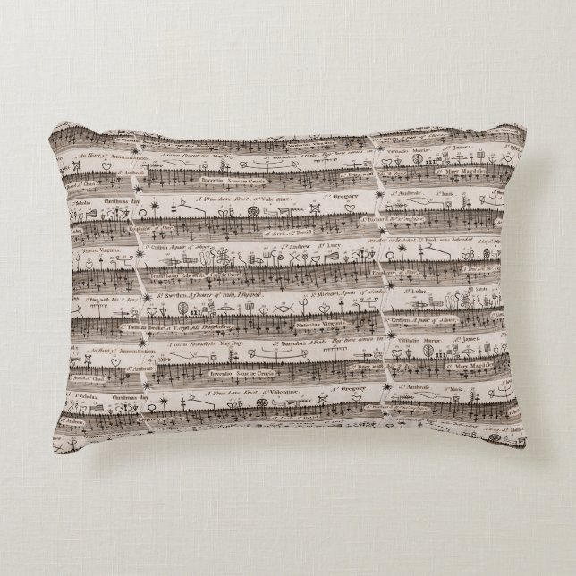 Almofada Decorativa As Vidas dos Santos (Frente)