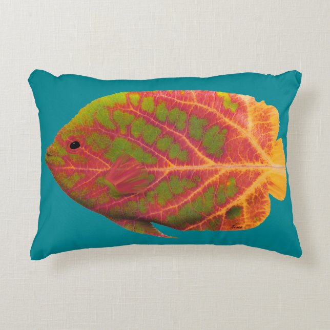 Almofada Decorativa Aspen Peixe Tropical 1 (Frente)