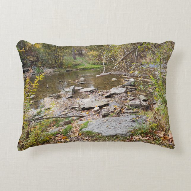 Almofada Decorativa Atingindo o Creek (Frente)