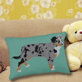 Almofada Decorativa Aussie Australian Shepherd Puppy Dog