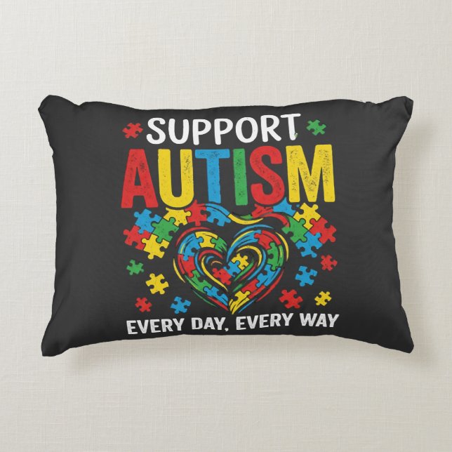 Almofada Decorativa Autism awareness (Frente)