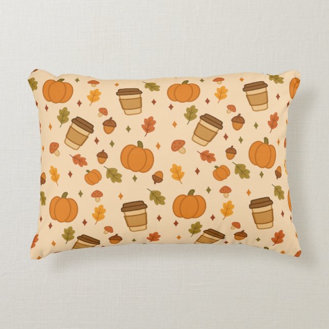 Almofada Decorativa Autumn Coffee (Frente)