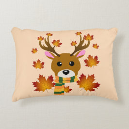 Almofada Decorativa Autumn Scarf Deer Mapaves