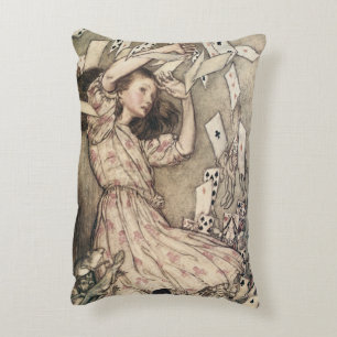 Almofada Decorativa Aventuras de Alice no País das Maravilhas Vintage