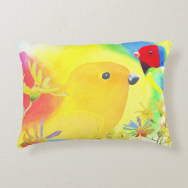 Almofada Decorativa Aves Fantásticas