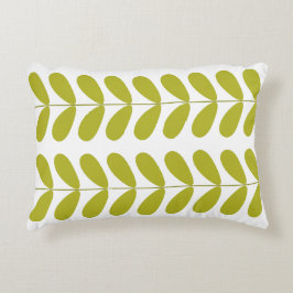 Almofada Decorativa Avocado Green Buds Decorative Travesseiro do Meio 