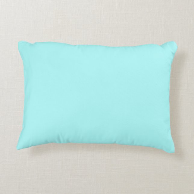 Almofada Decorativa Azul Celeste (Verso)