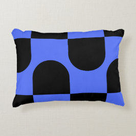 Almofada Decorativa Azul Cidade