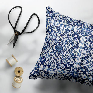 Almofada Decorativa Azulejos do Mediterrâneo, Portugal, Azulejo, Majol