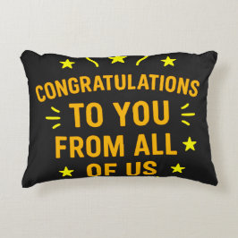 Almofada Decorativa Back to School Congratulations – Quote