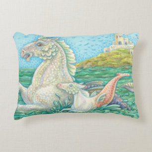 Almofada Decorativa Baía de Merhorse - TRAVESSEIRO do ACENTO da