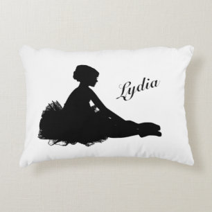Almofada Decorativa Bailarina Cansada Personalizada c/ Nome