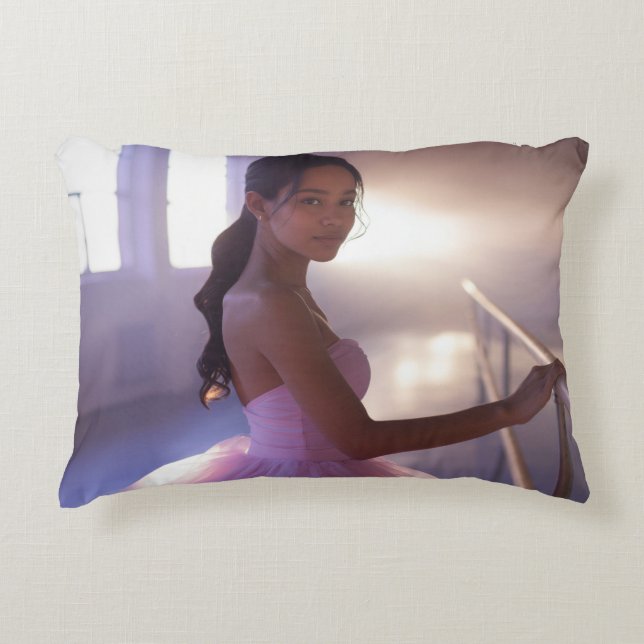 ALMOFADA DECORATIVA BALLET LOVE - BALLET & DANCE (Frente)