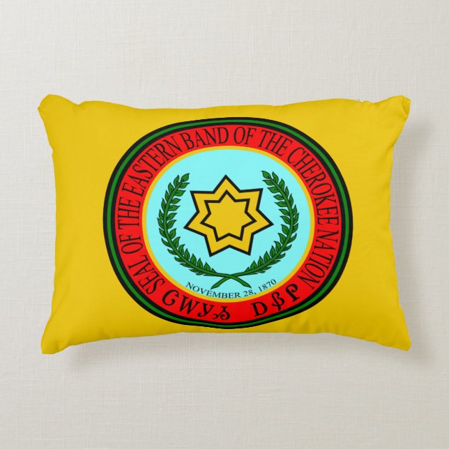 Almofada Decorativa Banda Oriental de Cherokee (Frente)