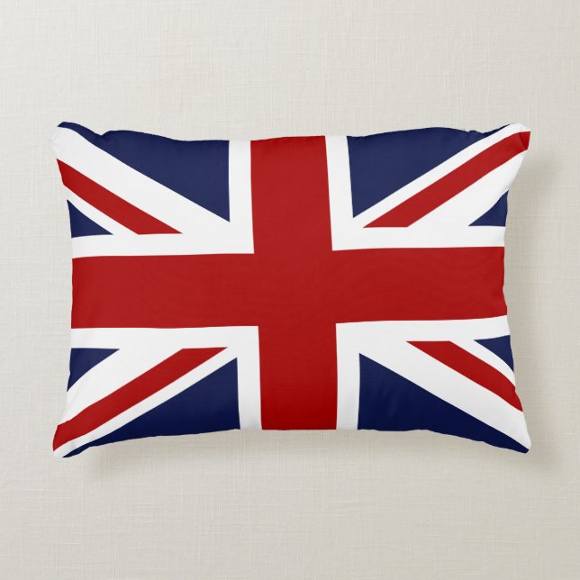 Almofada Decorativa Bandeira 3 de Inglaterra (Frente)