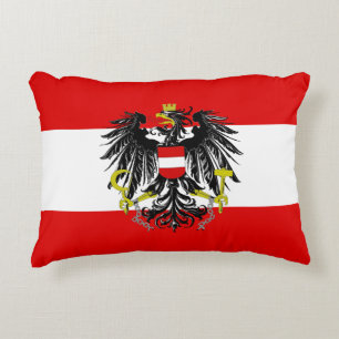 Almofada Decorativa Bandeira austríaca