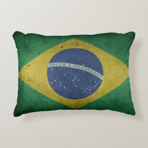 Almofada Decorativa Bandeira brasileira