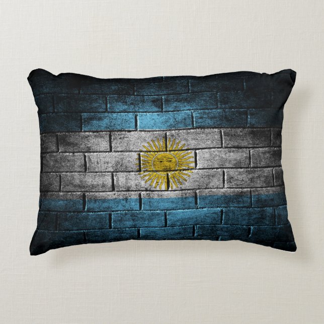 Almofada Decorativa Bandeira da Argentina (Frente)