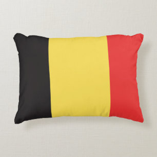 Almofada Decorativa Bandeira da Bélgica