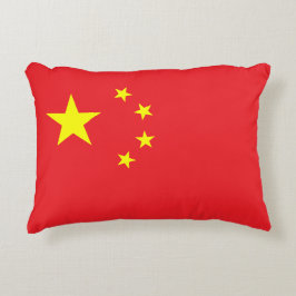 Almofada Decorativa Bandeira da China