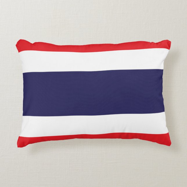 Almofada Decorativa Bandeira da Tailândia (Frente)