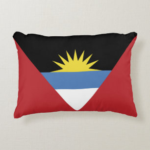 Almofada Decorativa Bandeira de Antígua e Barbuda