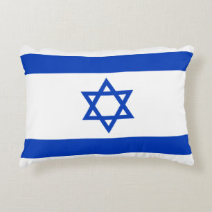 Almofada Decorativa Bandeira de Israel