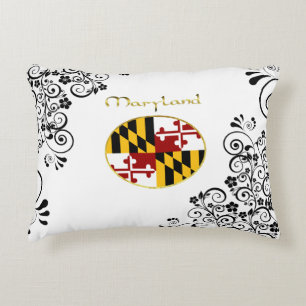 Almofada Decorativa bandeira de Maryland