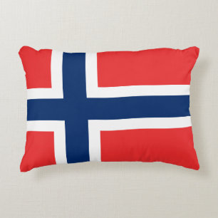 Almofada Decorativa Bandeira de Noruega