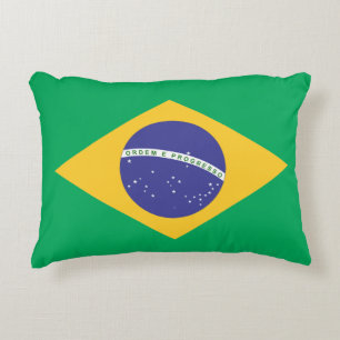 Almofada Decorativa bandeira do Brasil