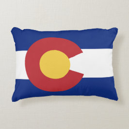 Almofada Decorativa Bandeira do Estado do Colorado